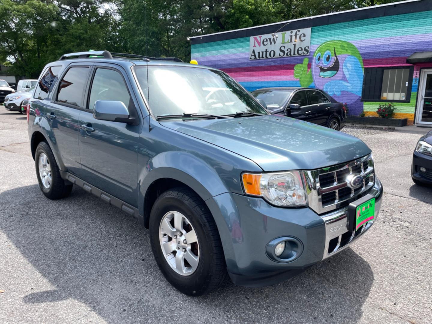 2012 BLUE FORD ESCAPE LIMITED (1FMCU9E77CK) with an 2.5L engine, Automatic transmission, located at 5103 Dorchester Rd., Charleston, SC, 29418-5607, (843) 767-1122, 36.245171, -115.228050 - Photo#0